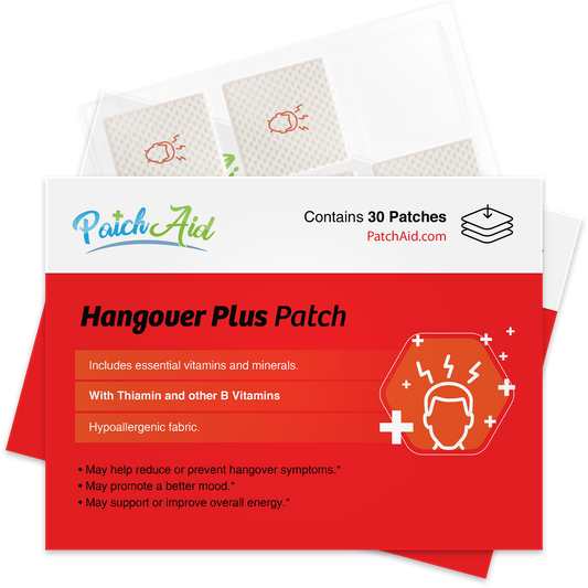 Hangover Plus Vitamin Patch by PatchAid