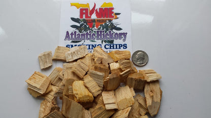 Bulk Maine Atlantic Hickory Grilling Chips by Flame Grilling Products Inc