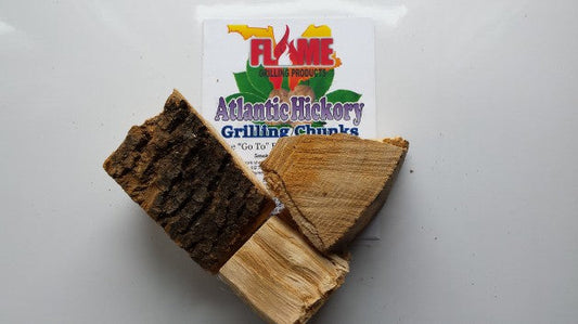 Bulk Maine Atlantic Hickory Grilling Chunks by Flame Grilling Products Inc