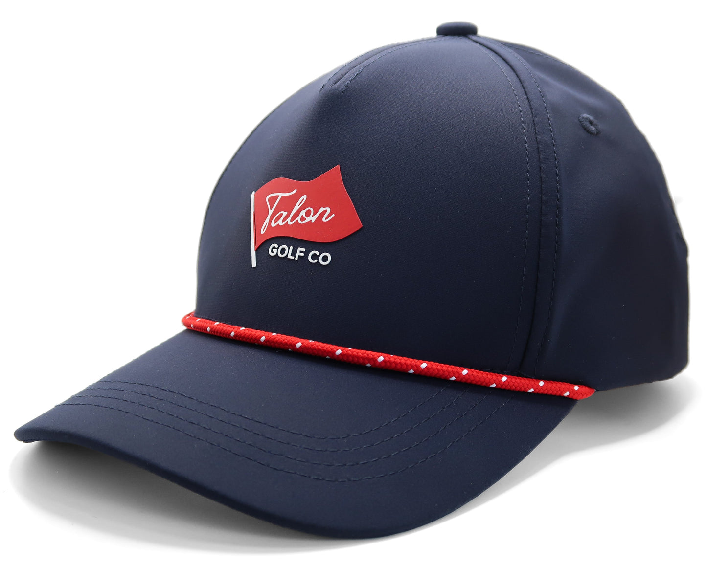 Blue Baseball Hat w/ Red Rope - Flag Logo by Talon Golf