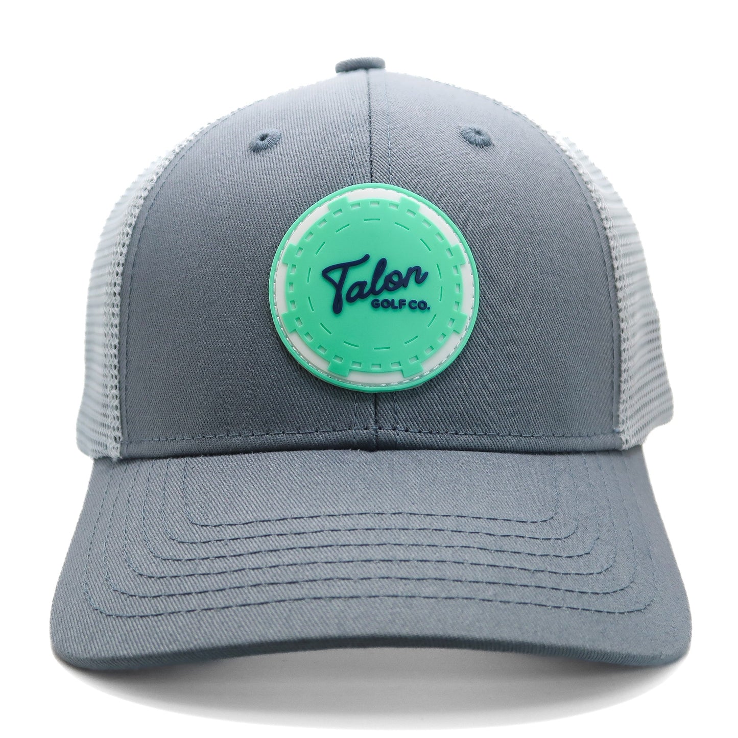 Mint Poker Chip Trucker Hat by Talon Golf