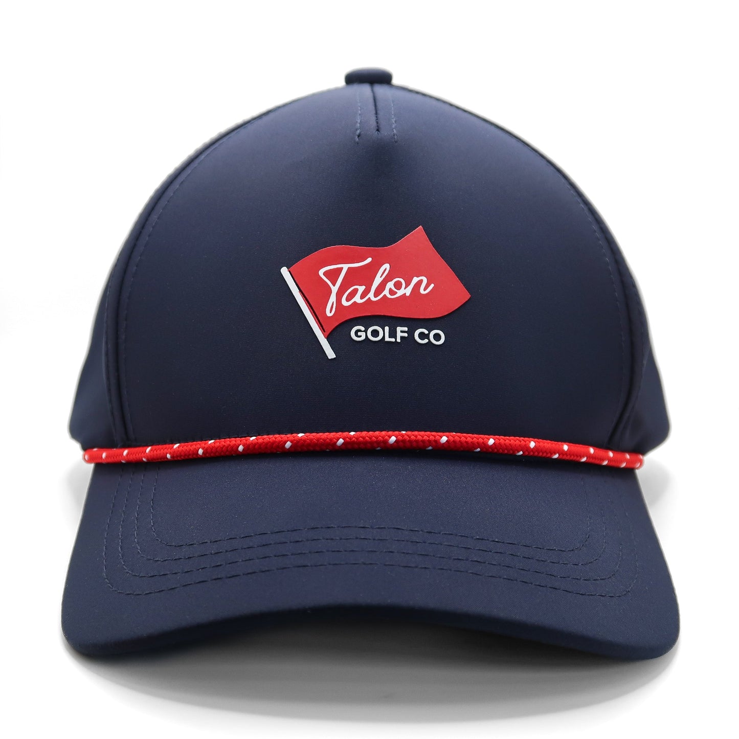 Blue Baseball Hat w/ Red Rope - Flag Logo by Talon Golf