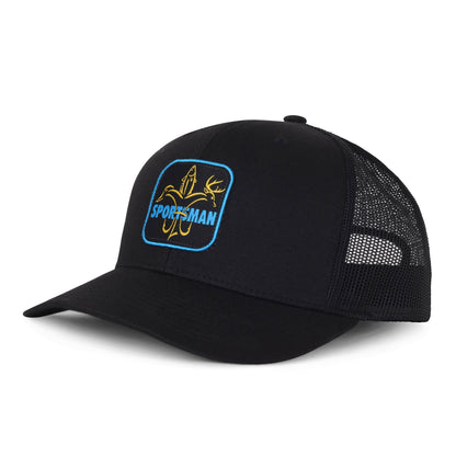 Sportsman Snapback Hat - Pitch Black by Sportsman Gear