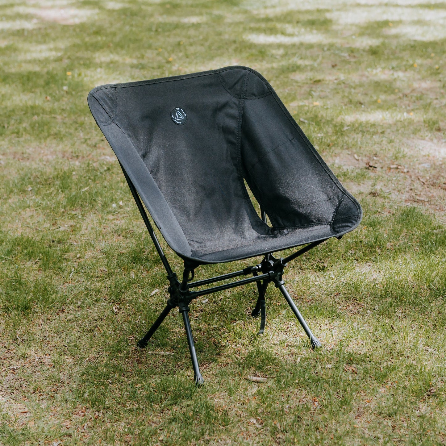 Low Back Ultralight Folding Camping Chairs With Storage Pouch by YATTA