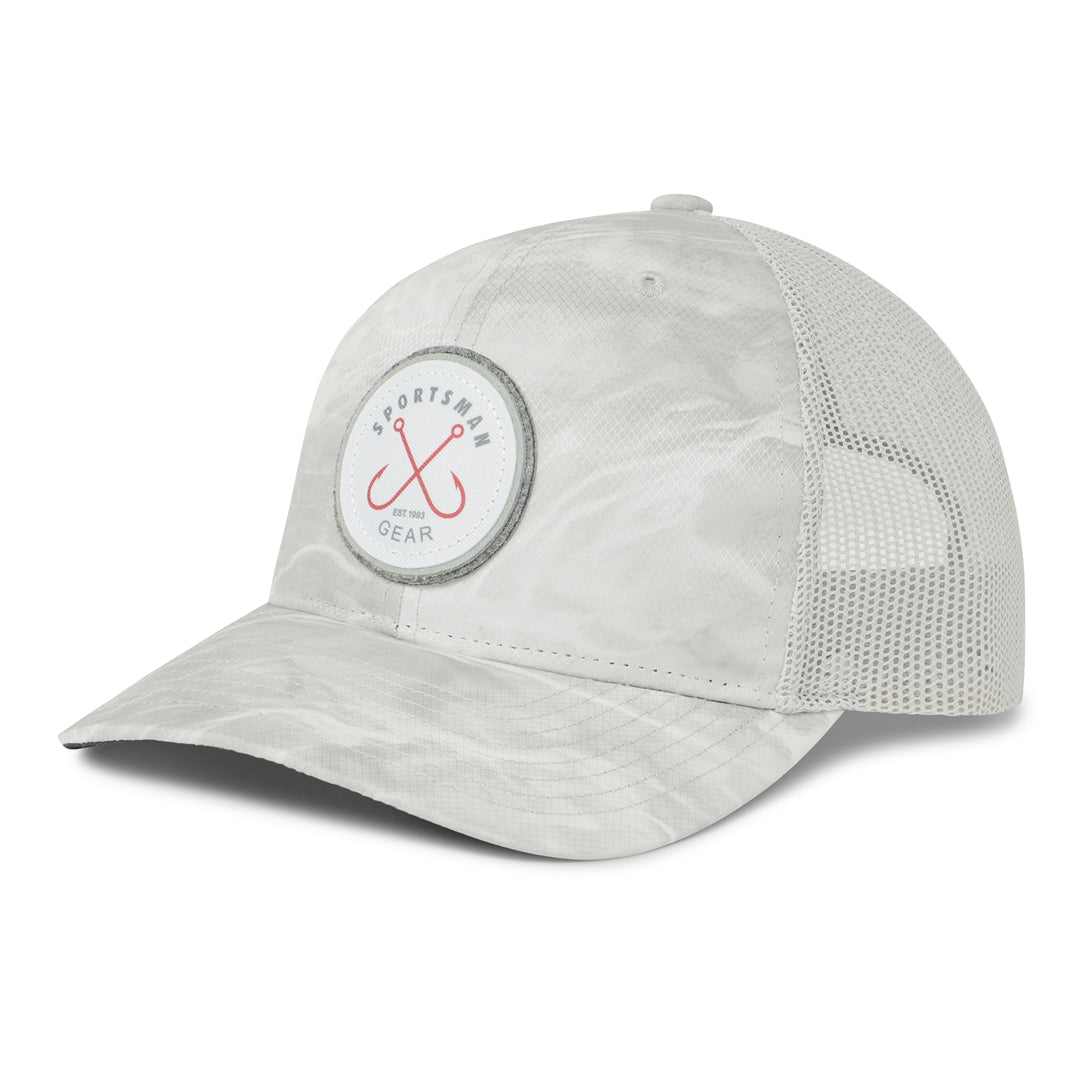 Sportsman Mesh Back Circle Hook Patch Hat by Sportsman Gear