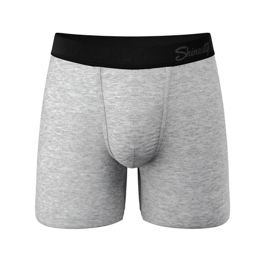 The Intramural Champ | Heathered Grey Ball Hammock® Pouch Underwear by Shinesty