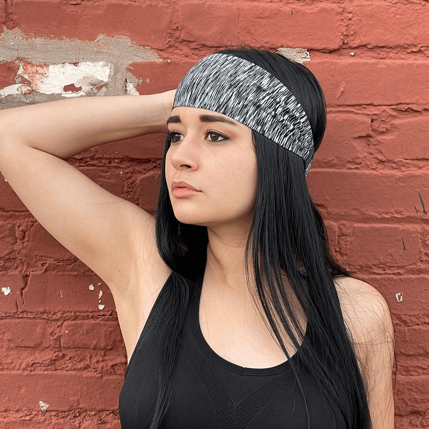 Extra-Wide Sport and Fitness Sweat-Wicking Headband by Jupiter Gear