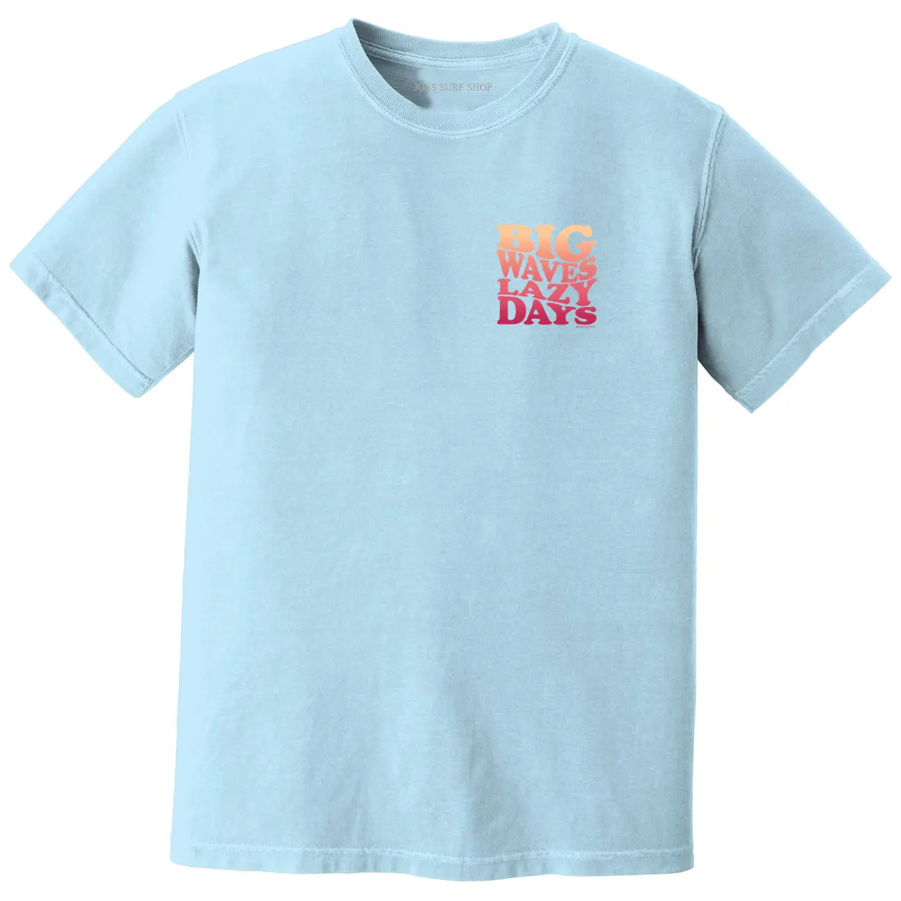 Joe's Surf Shop Big Waves Lazy Days Oversized Tee by Joe's Surf Shop