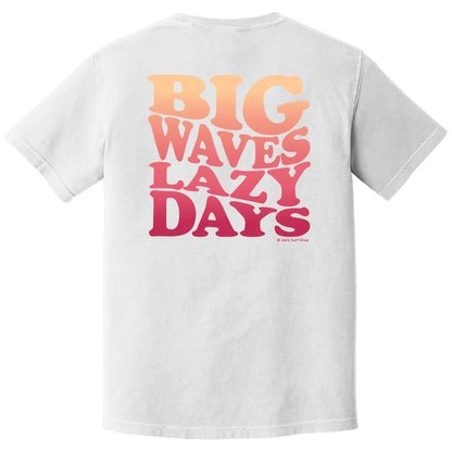 Joe's Surf Shop Big Waves Lazy Days Oversized Tee by Joe's Surf Shop