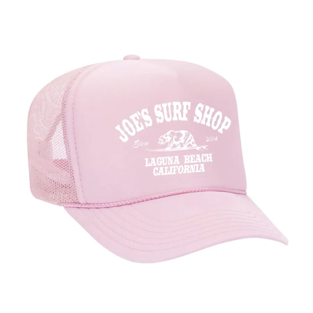 Joe's Surf Shop California Foam Trucker Hat by Joe's Surf Shop