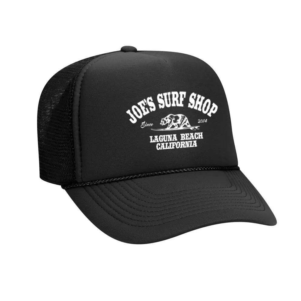 Joe's Surf Shop California Foam Trucker Hat by Joe's Surf Shop