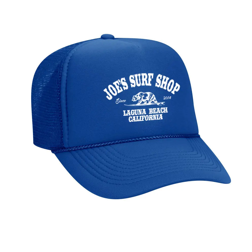 Joe's Surf Shop California Foam Trucker Hat by Joe's Surf Shop