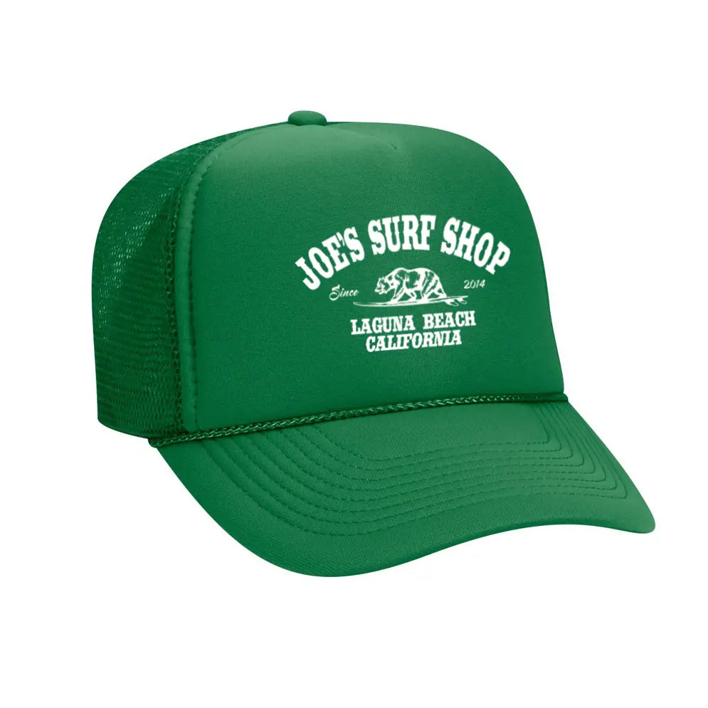 Joe's Surf Shop California Foam Trucker Hat by Joe's Surf Shop