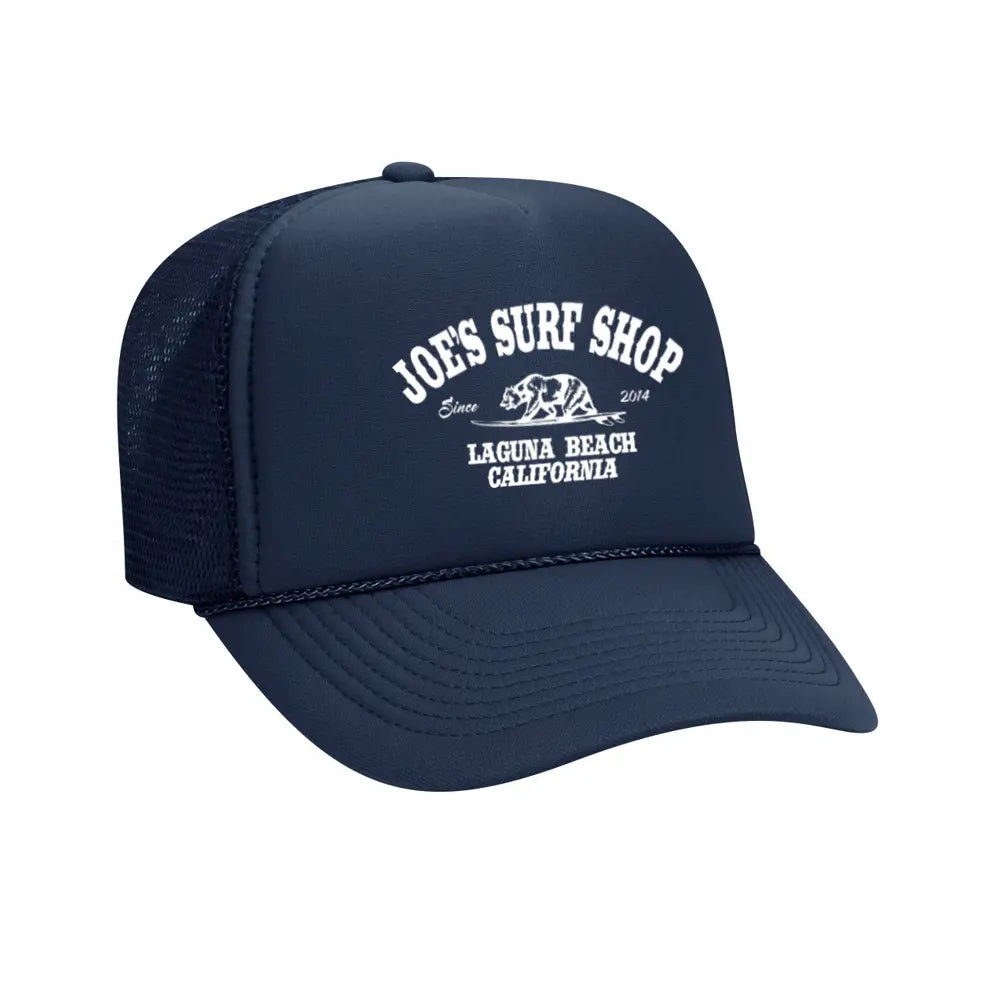 Joe's Surf Shop California Foam Trucker Hat by Joe's Surf Shop