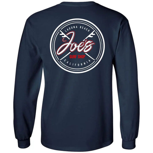 Joe's Surf Shop Double Boards Long Sleeve Tee by Joe's Surf Shop