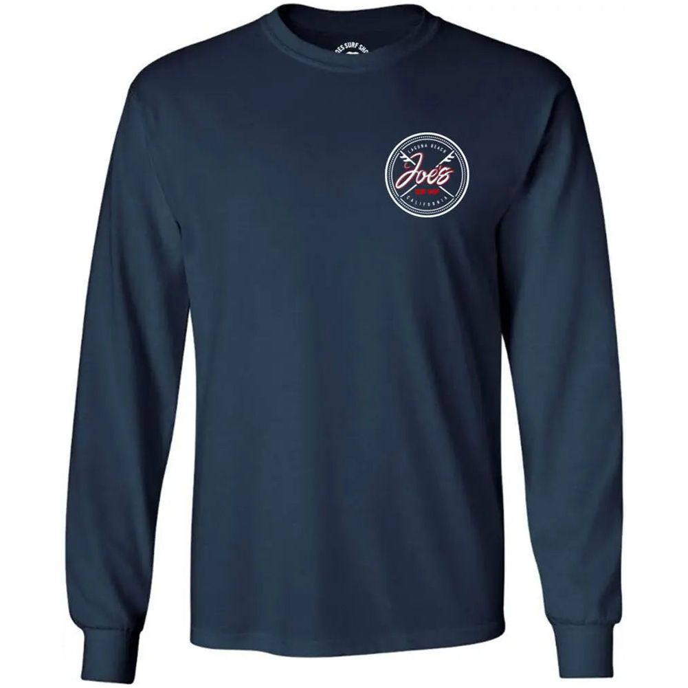 Joe's Surf Shop Double Boards Long Sleeve Tee by Joe's Surf Shop