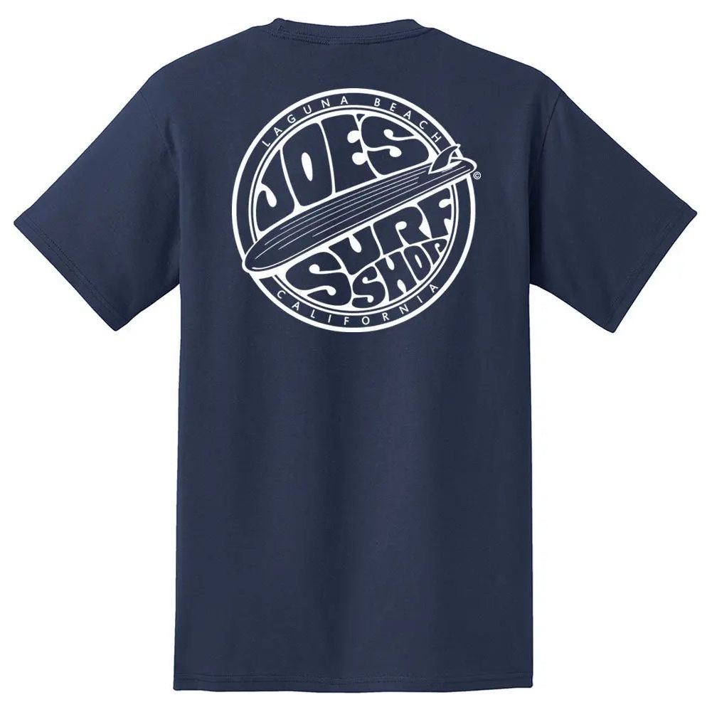 Joe's Surf Shop Fins Up Heavyweight Pocket Tee by Joe's Surf Shop