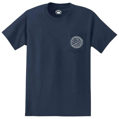 Joe's Surf Shop Fins Up Heavyweight Pocket Tee by Joe's Surf Shop