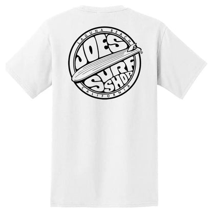 Joe's Surf Shop Fins Up Heavyweight Pocket Tee by Joe's Surf Shop