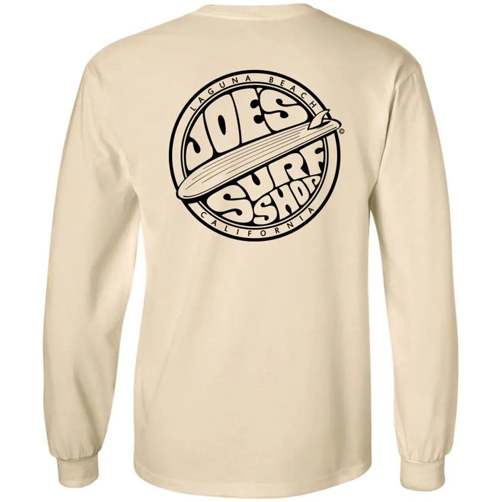 Joe's Surf Shop Fins Up Long Sleeve Tee by Joe's Surf Shop