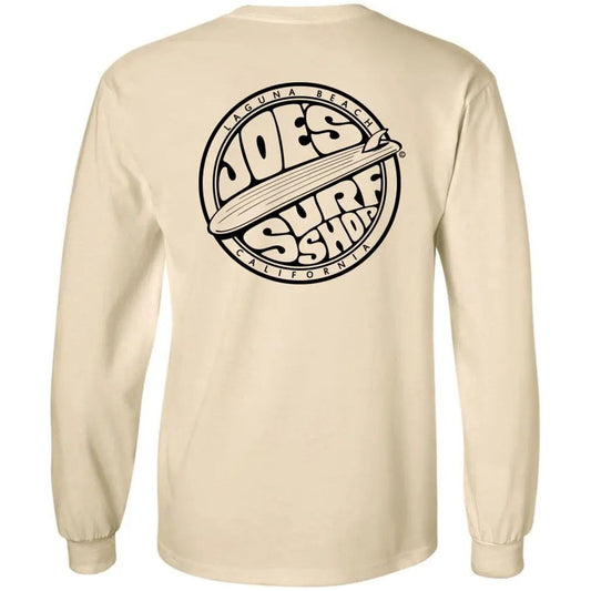 Joe's Surf Shop Fins Up Long Sleeve Tee by Joe's Surf Shop