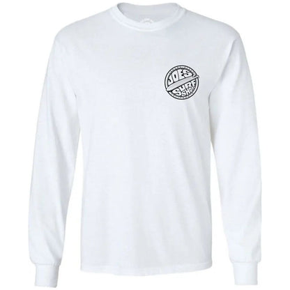 Joe's Surf Shop Fins Up Long Sleeve Tee by Joe's Surf Shop