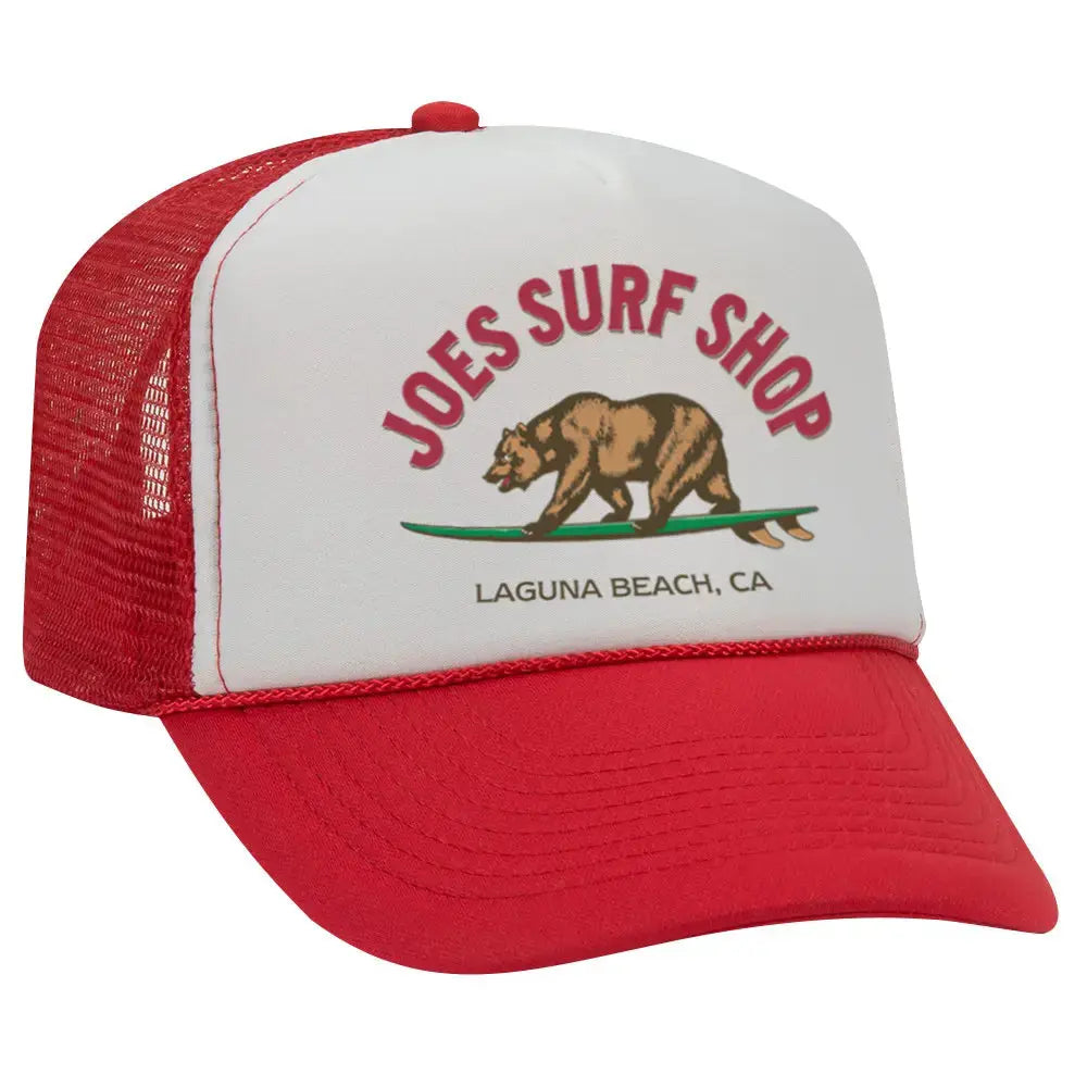 Joe's Surf Shop Foam Trucker Hat by Joe's Surf Shop