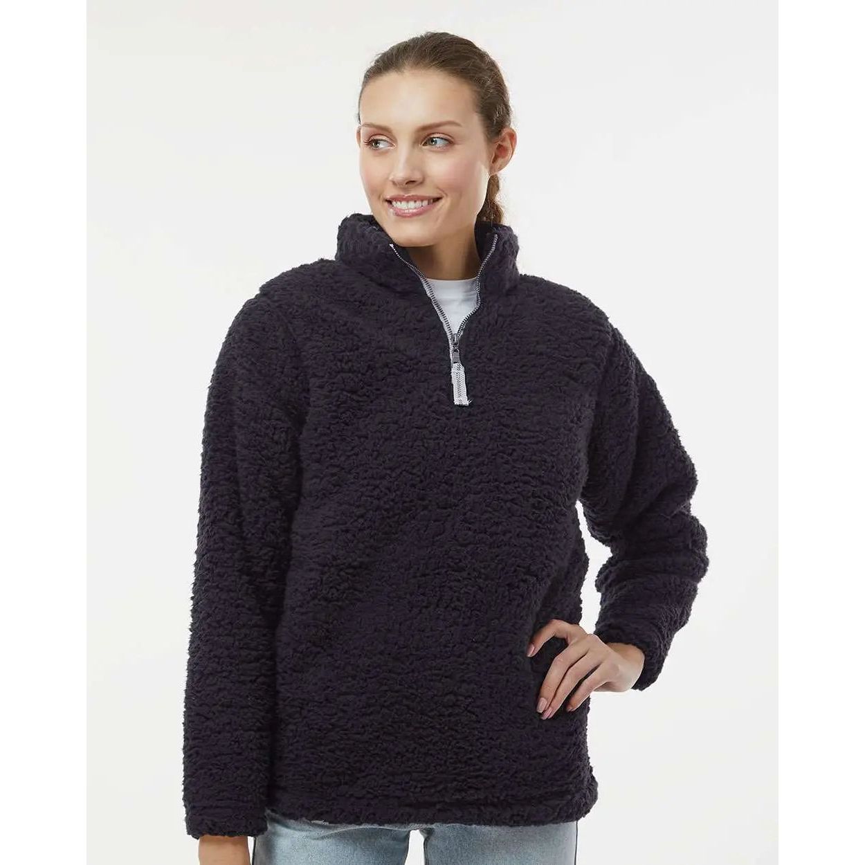 Joe's Surf Shop Quarter-Zip Beach Sherpa by Joe's Surf Shop