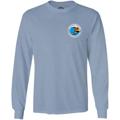 Joe's Surf Shop Skeleton Surfer Long Sleeve Tee by Joe's Surf Shop