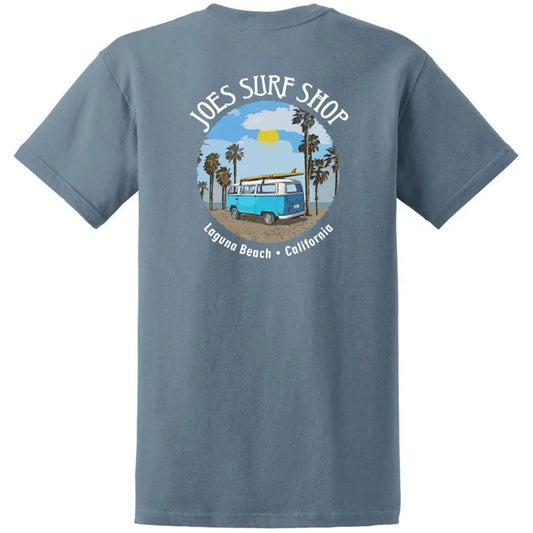 Joe's Surf Shop Surf Bus Heavyweight Cotton Tee by Joe's Surf Shop