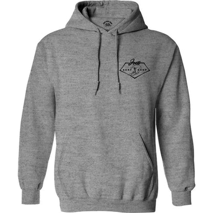 Joe's Surf Shop Surfing 101 Pullover Hoodie by Joe's Surf Shop