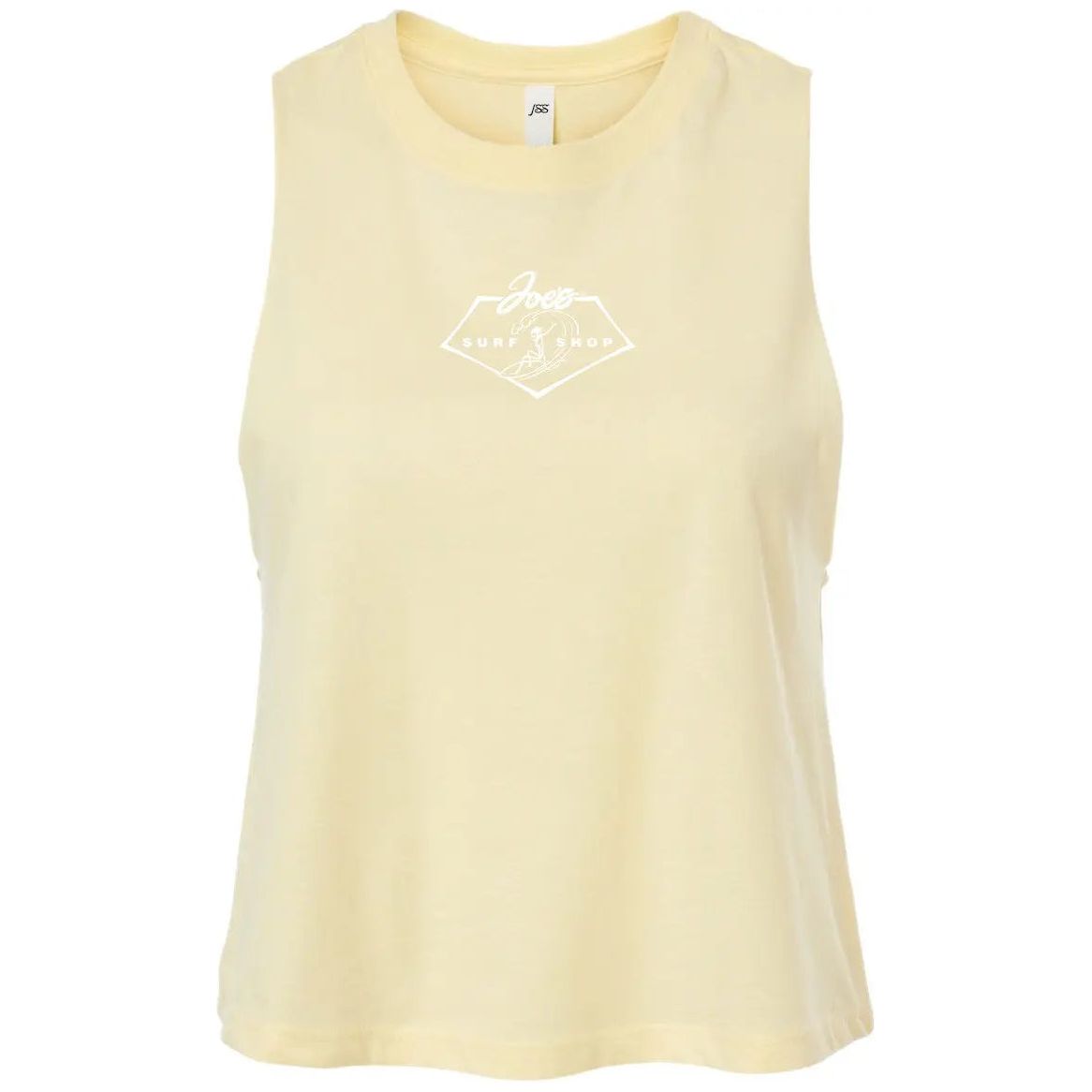 Joe's Surf Shop Surfing 101 Racerback Crop Tee by Joe's Surf Shop