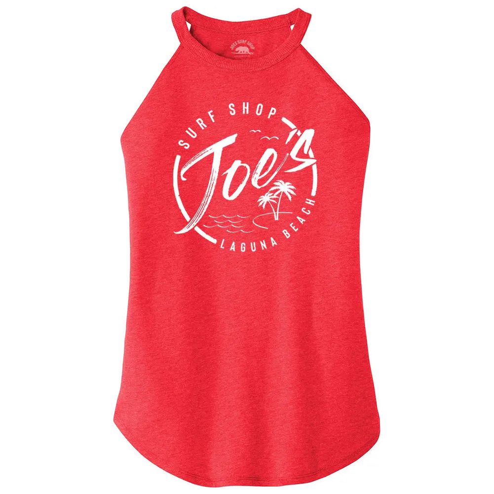 Joe's Surf Shop Women's Beach Rocker Tank by Joe's Surf Shop