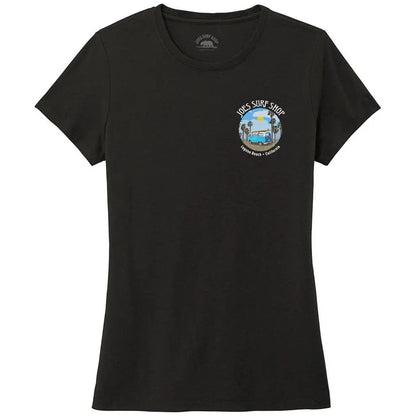 Joe's Surf Shop Women's Surf Bus Tri-Blend Tee by Joe's Surf Shop