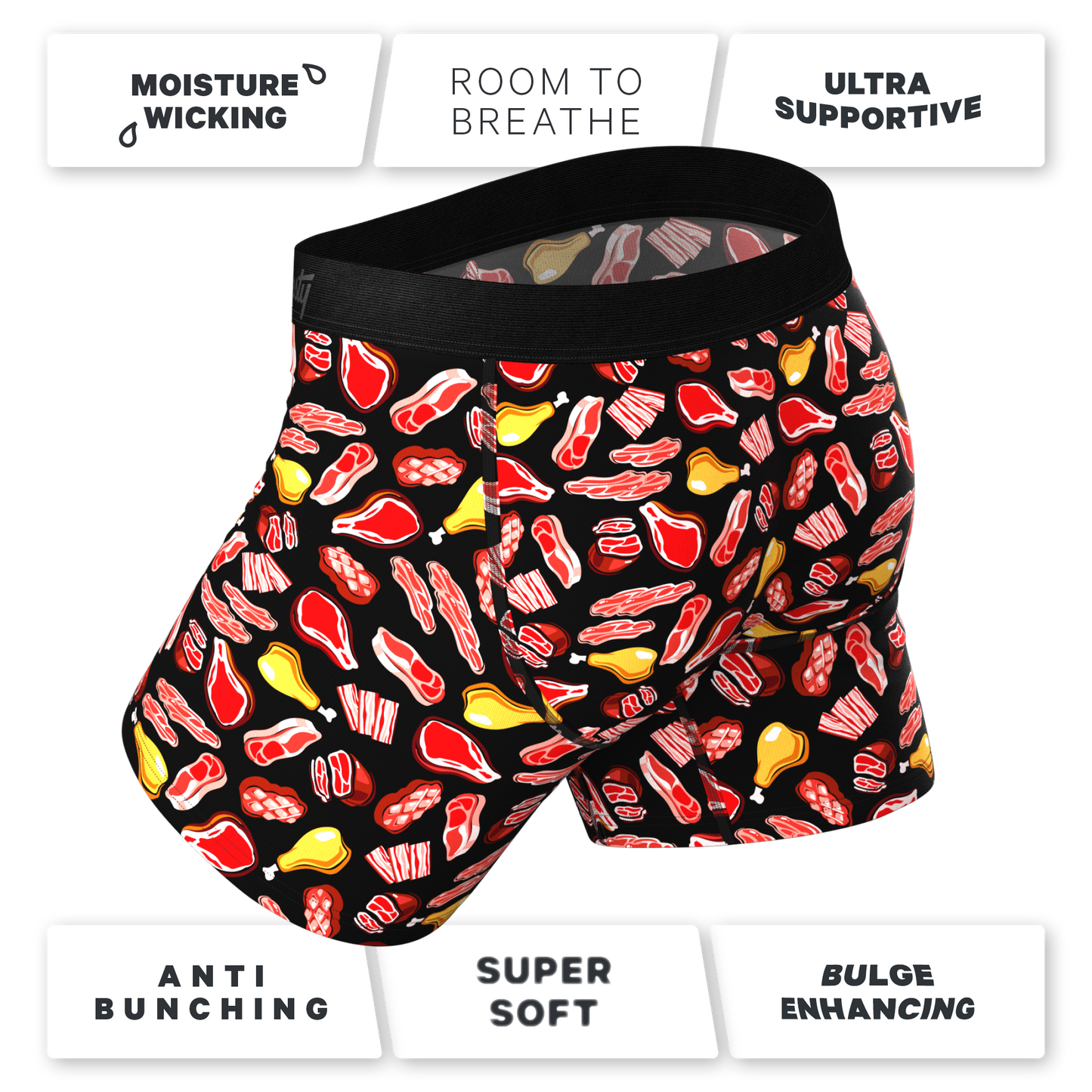 The Juicy Loins | Meat Ball Hammock® Pouch Underwear by Shinesty