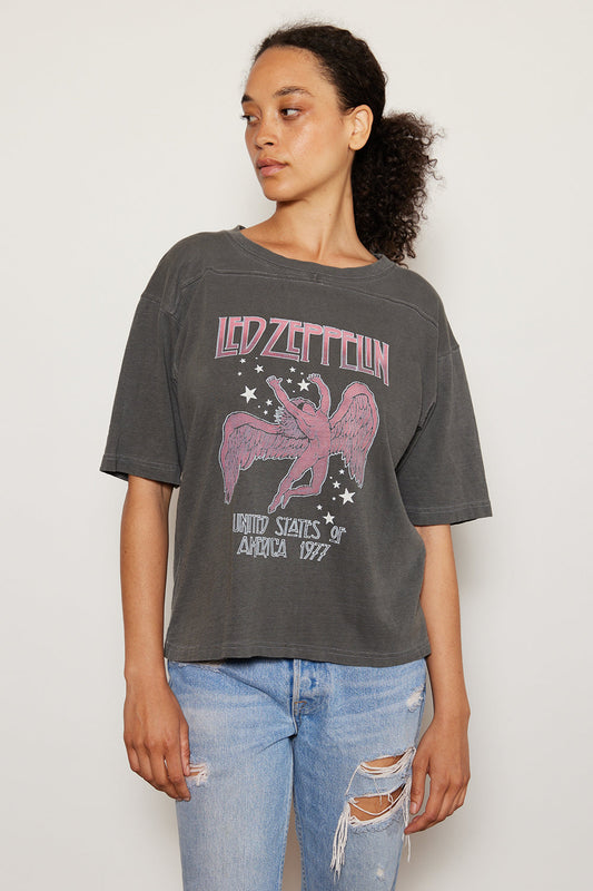 Led Zeppelin 1977 Icarus USA Tour Tee by People of Leisure