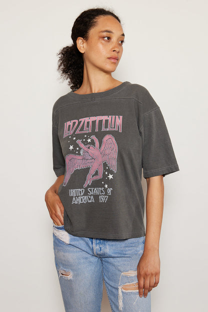 Led Zeppelin 1977 Icarus USA Tour Tee by People of Leisure