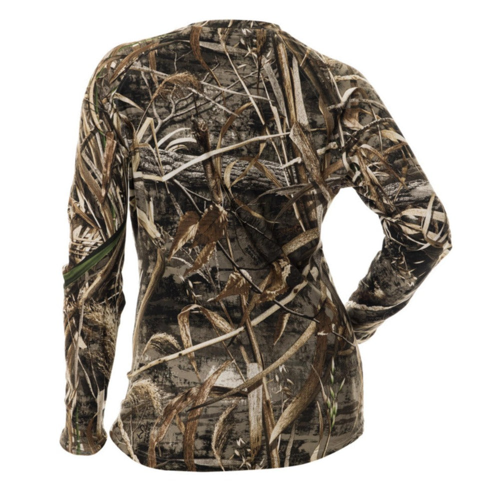 Long Sleeve Camo Tech Shirt - UPF 50+ by DSG OUTERWEAR