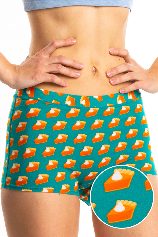 The Last Course | Pumpkin Pie Boyshort Underwear by Shinesty