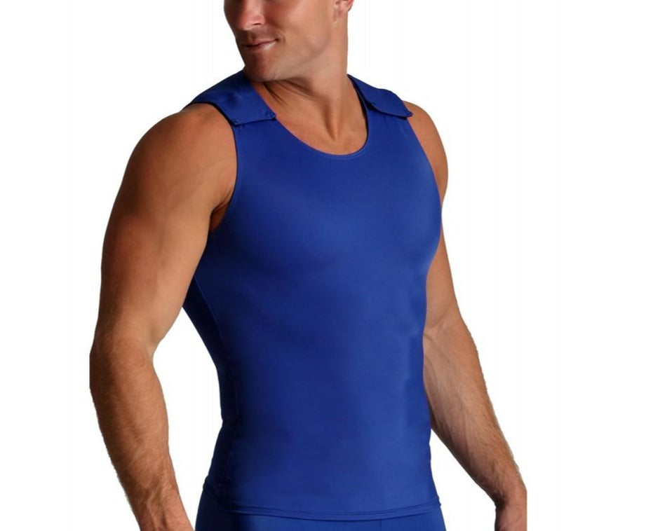 Insta Slim Activewear Compression Muscle Tank Hook & Loop MA00V1 by InstantFigure - InstaSlim - InstantRecoveryMD