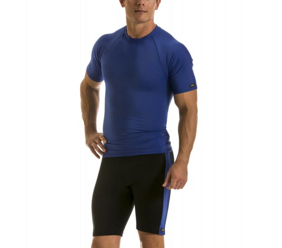 Insta Slim I.S.Pro USA Compression Activewear Color Block Shorts MA2211 by InstantFigure - InstaSlim - InstantRecoveryMD