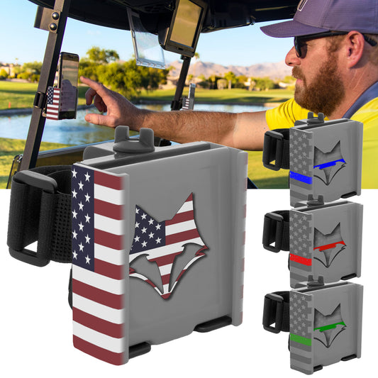 Phone Caddy - Patriotic by Desert Fox Golf