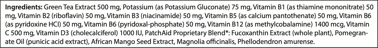 Metabolism Plus Topical Patch by PatchAid