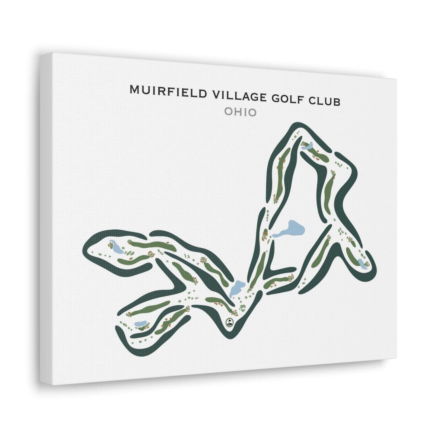 Muirfield Village Golf Club, Ohio - Printed Golf Courses by Golf Course Prints