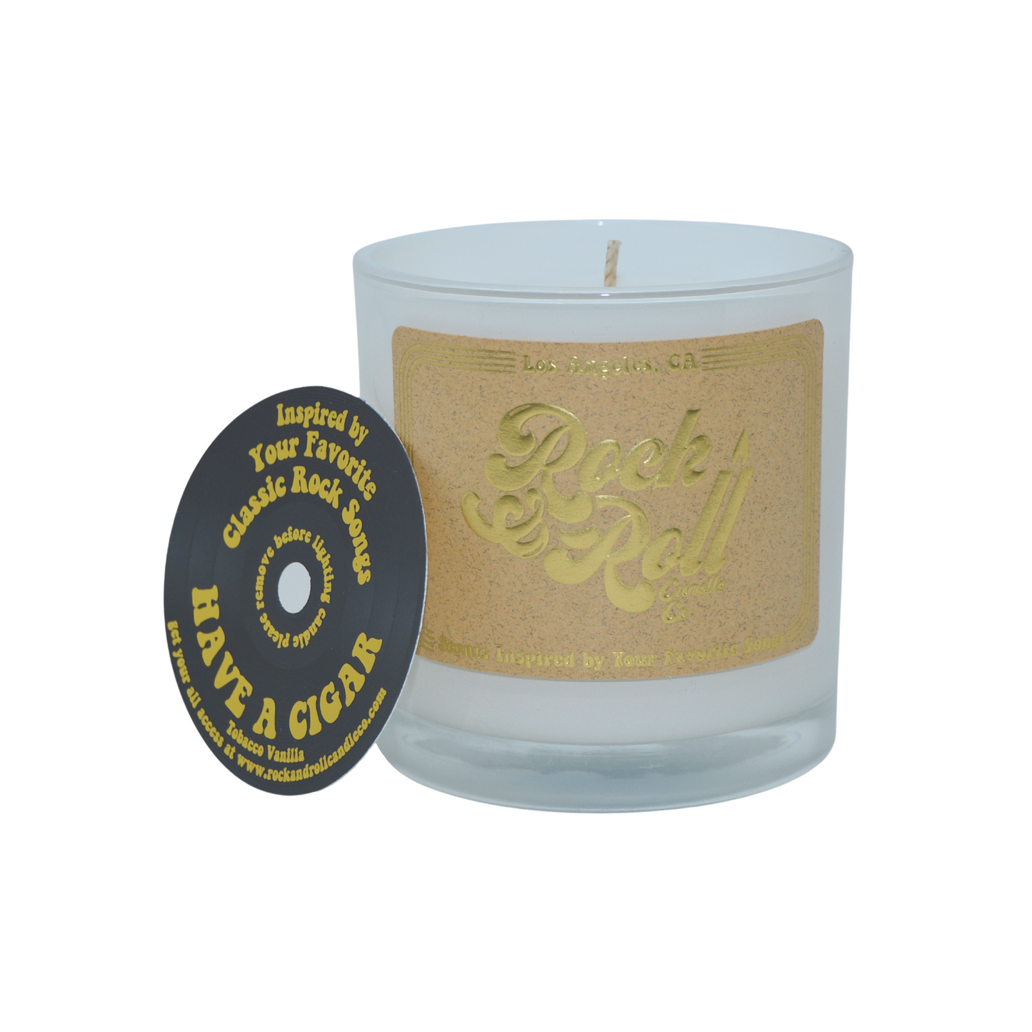 Have A Cigar by Rock & Roll Candle Co.