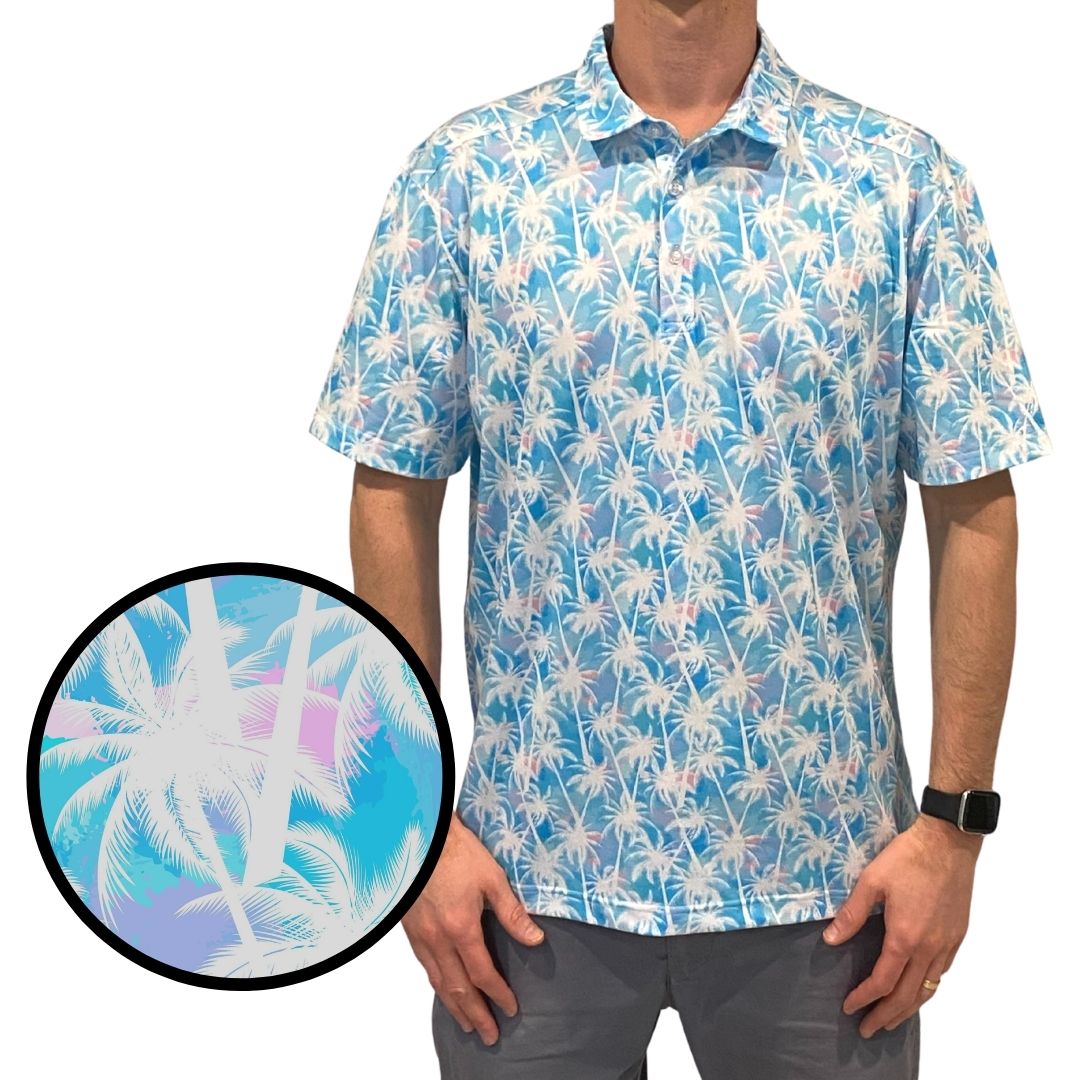 Party Palms Everyday Polo by Tropical Bros