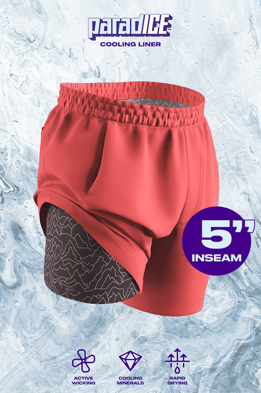 The Personal Record | Red Ball Hammock® 5 Inch Athletic Shorts by Shinesty