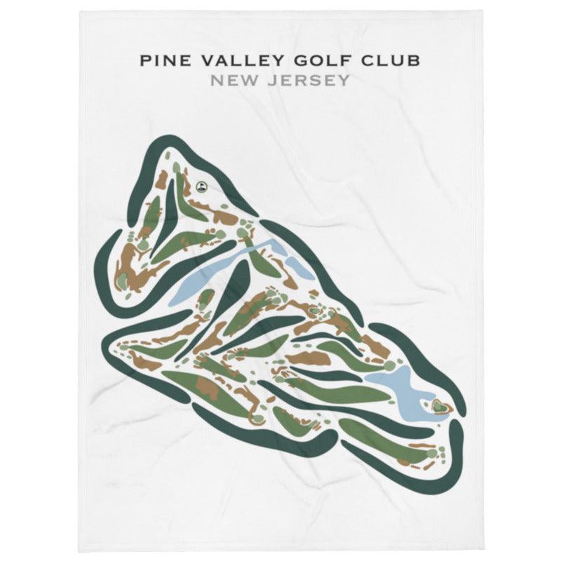 Pine Valley Golf Club, New Jersey - Printed Golf Courses by Golf Course Prints