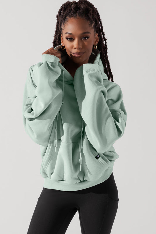 Pullover Cloud Hoodie-Mint by POPFLEX®