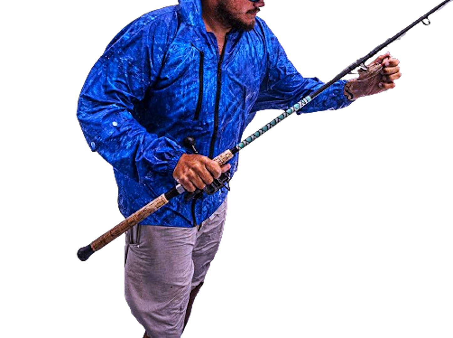 Brella 2015 Realtree Marine Blue Unisex Rain Jacket by The Brella Nation